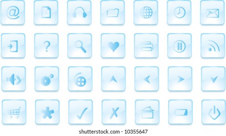 web buttons