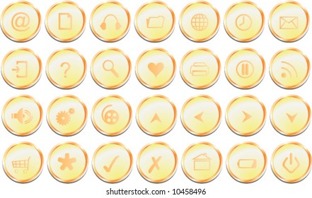 web buttons