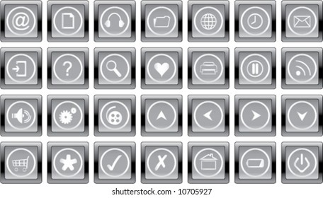web buttons