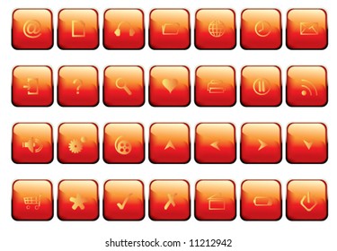 web buttons