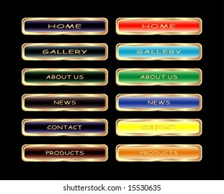 Web buttons