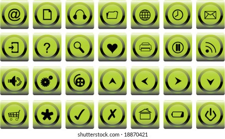 web buttons