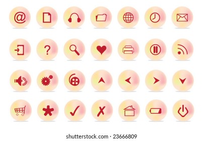 web buttons