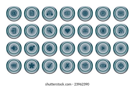 web buttons