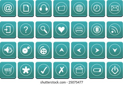 web buttons