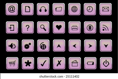 web buttons