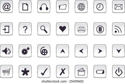 web buttons