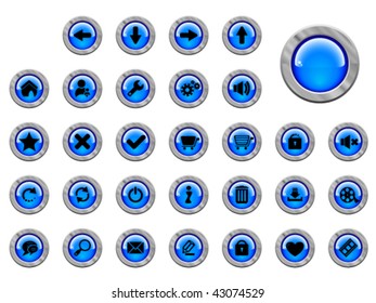 web buttons