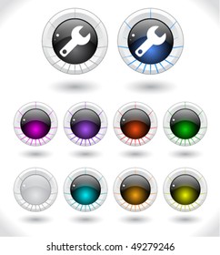 Web buttons
