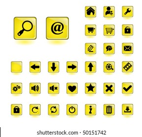 Web buttons