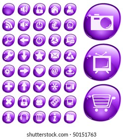 Web buttons