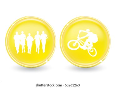 Web buttons - activity