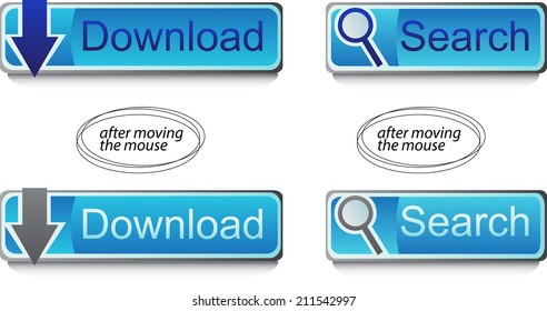 Web buttons - download and search