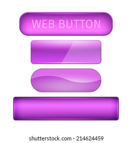 web buttons set