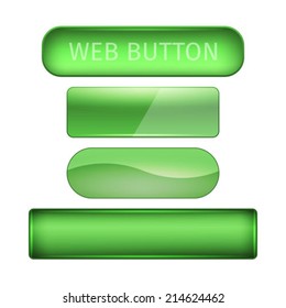 web buttons set