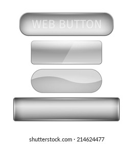 web buttons set