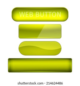 web buttons set