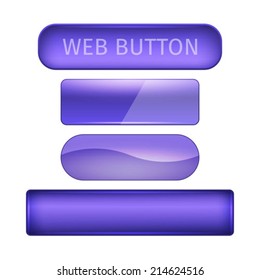 web buttons set