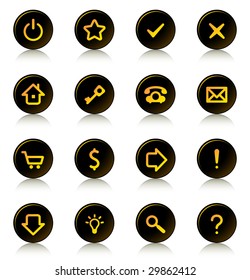 Web buttons set