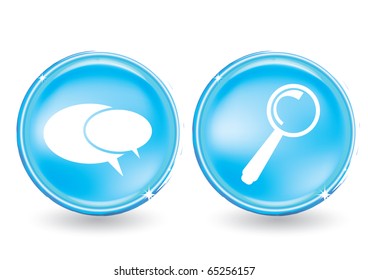 Webtasten-Set - Chat und Suche