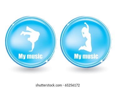 Webtasten-Set - meine Musik
