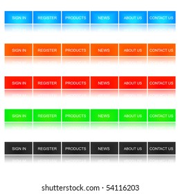 Web Buttons Template