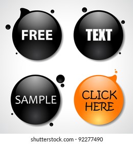 Web Buttons Templates