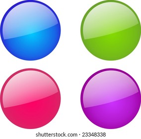 Web buttons VECTOR