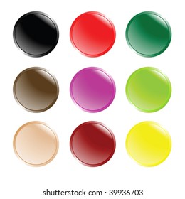 web buttons, vector art illustration; more web buttons and drawings in my gallery