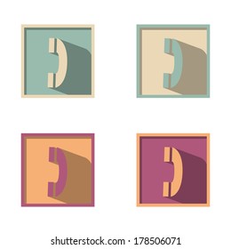  web buttons for website or app illustration vector format