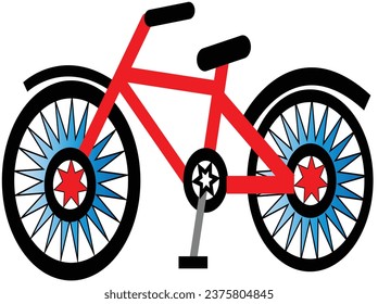 Web bye cycle icon set design for business