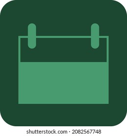 Clander web, ilustración, vector, sobre un fondo blanco.