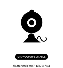 web cam black symbol icon designs illustration logo sign