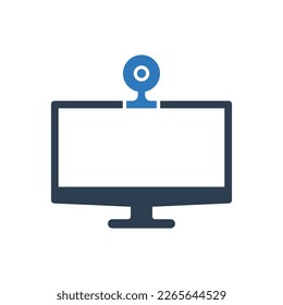 Web Cam Computer Icon Sign Symbol