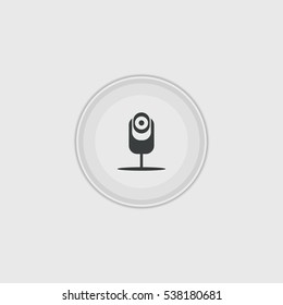  web cam  icon illustration isolated vector sign symbol