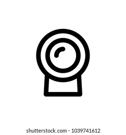 web cam icon vector