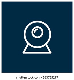 Web cam vector icon