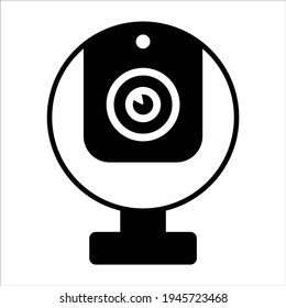 web came black filled icon modern illustration