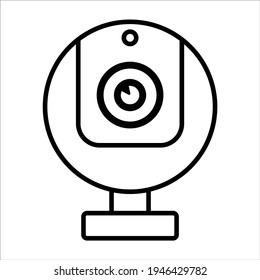 web came line icon modern illustration
