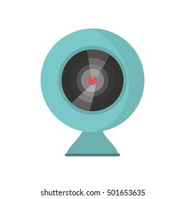 web camera device isolated icon vector illustration design