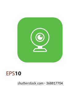 Web camera icon for web