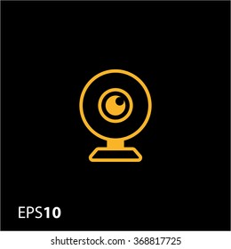 Web camera icon for web