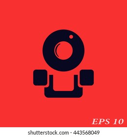 Web camera icon.