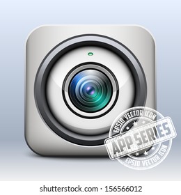 Web camera icon. App series