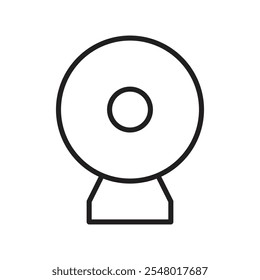 Web camera icon web design in vector