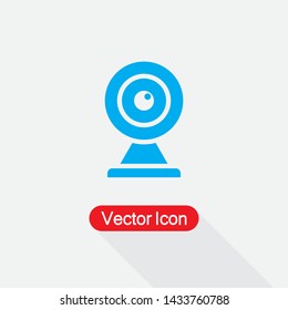 Web Camera Icon, Digital Webcam Icon Vector Illustration Eps10