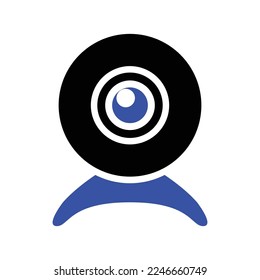 Web Camera Icon in Dualtone Style