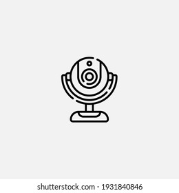 Symbol für Webkamera, Vektorsymbol, Symbol, Logo-Illustration für Web und Mobile