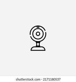 Web camera icon sign vector,Symbol, logo illustration for web and mobile