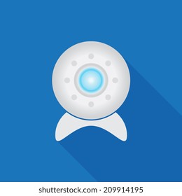Web camera icon - Vector
